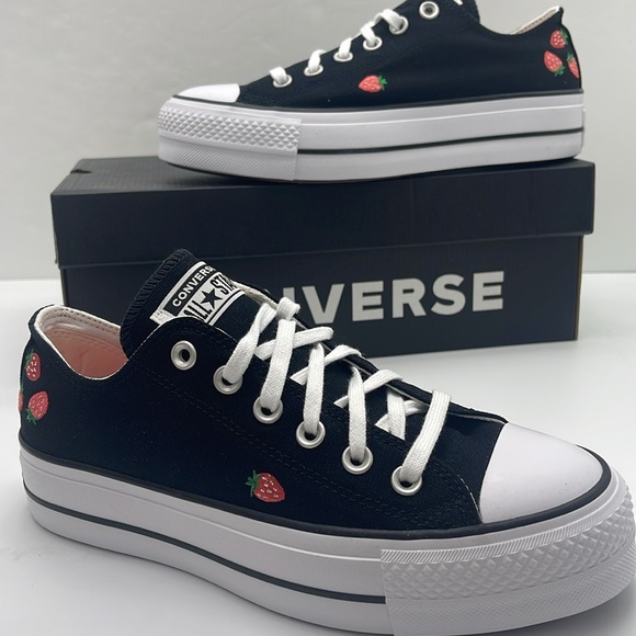 Converse WMNS Black Platform Sneakers A14935F
CTAS LIFT OX
BLACK/SOFT RED - Picture 14 of 16